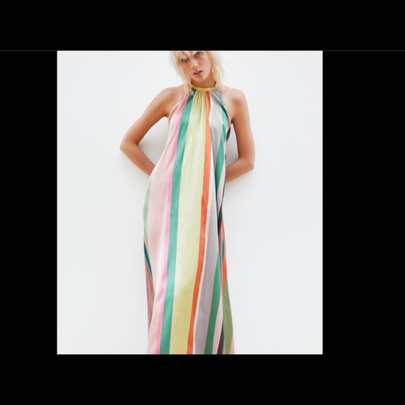 Zara Dresses & Skirts - Zara Halter Dress NWT